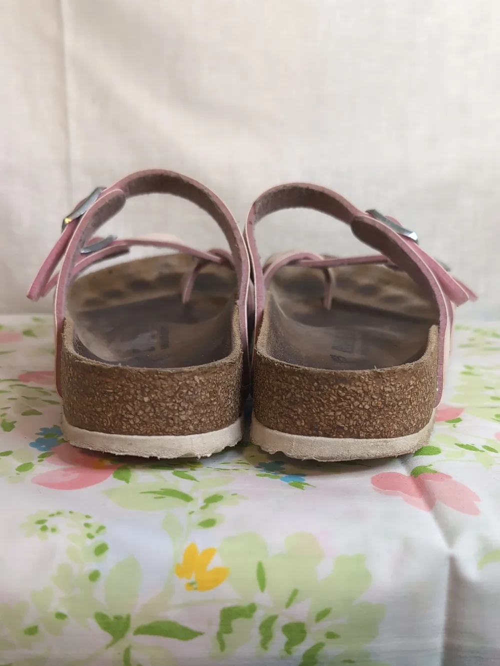Birkenstock Mayari Birko-Flor 'Pink' Sandals womens 6